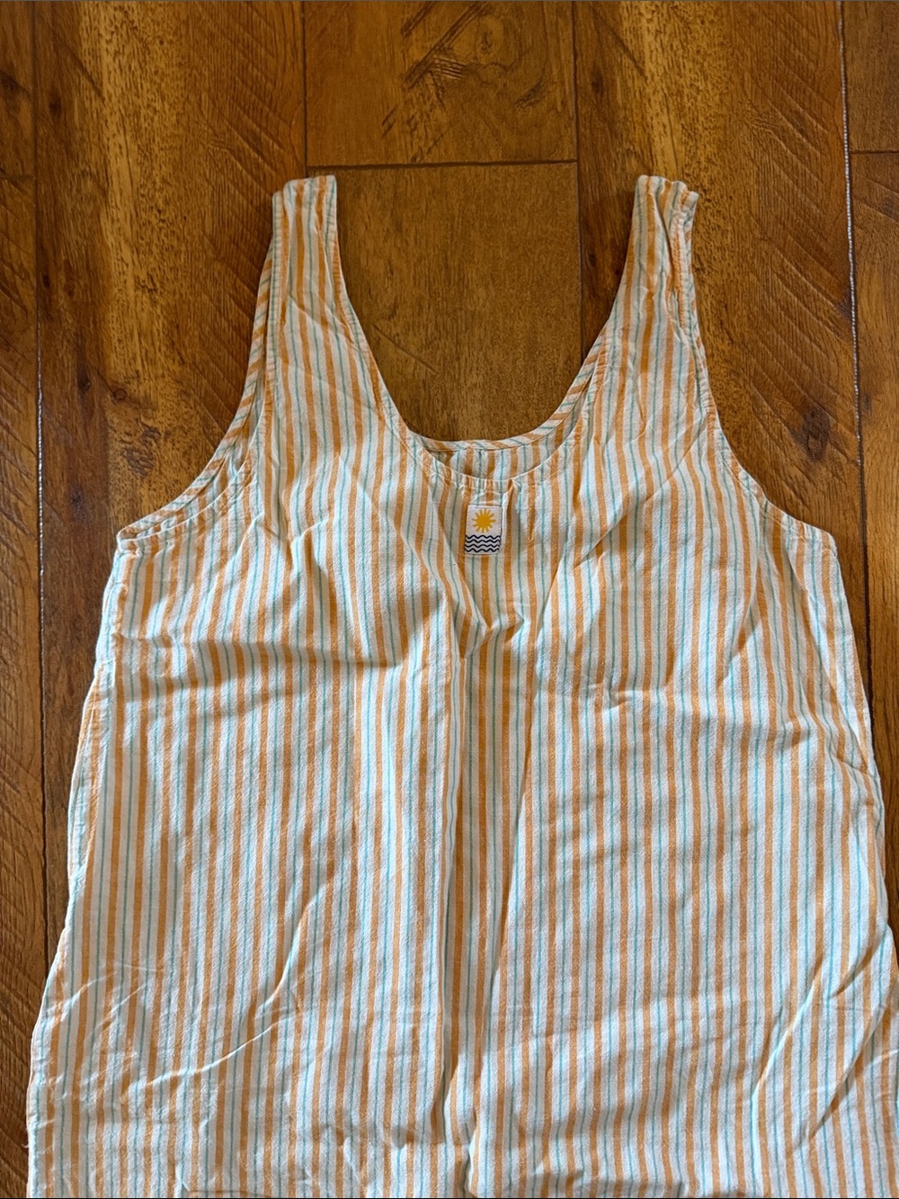 L F Markey Shift Dress 10 Citrus Stripe - Picture 8 of 16